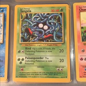 Tangela 1999 Pokémon card